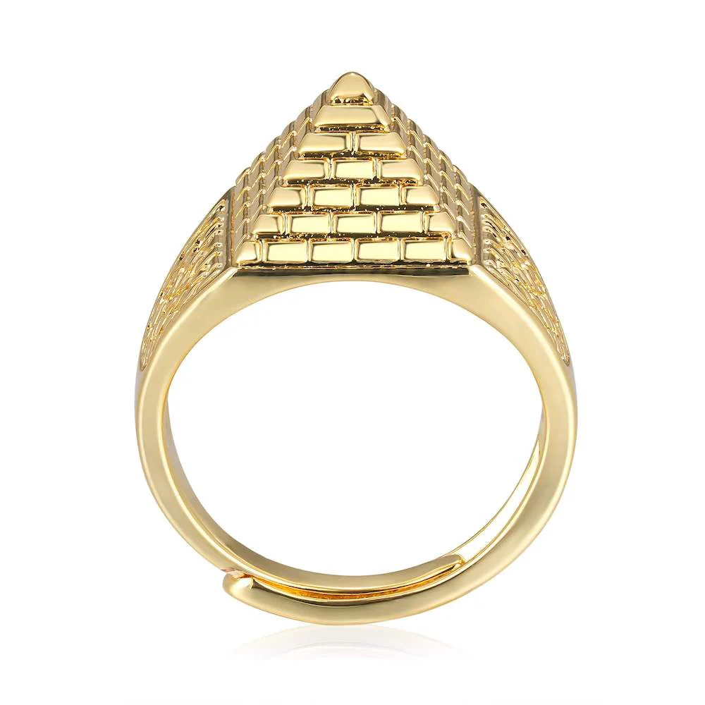 Gold Kids Pyramid Ring - Image 3