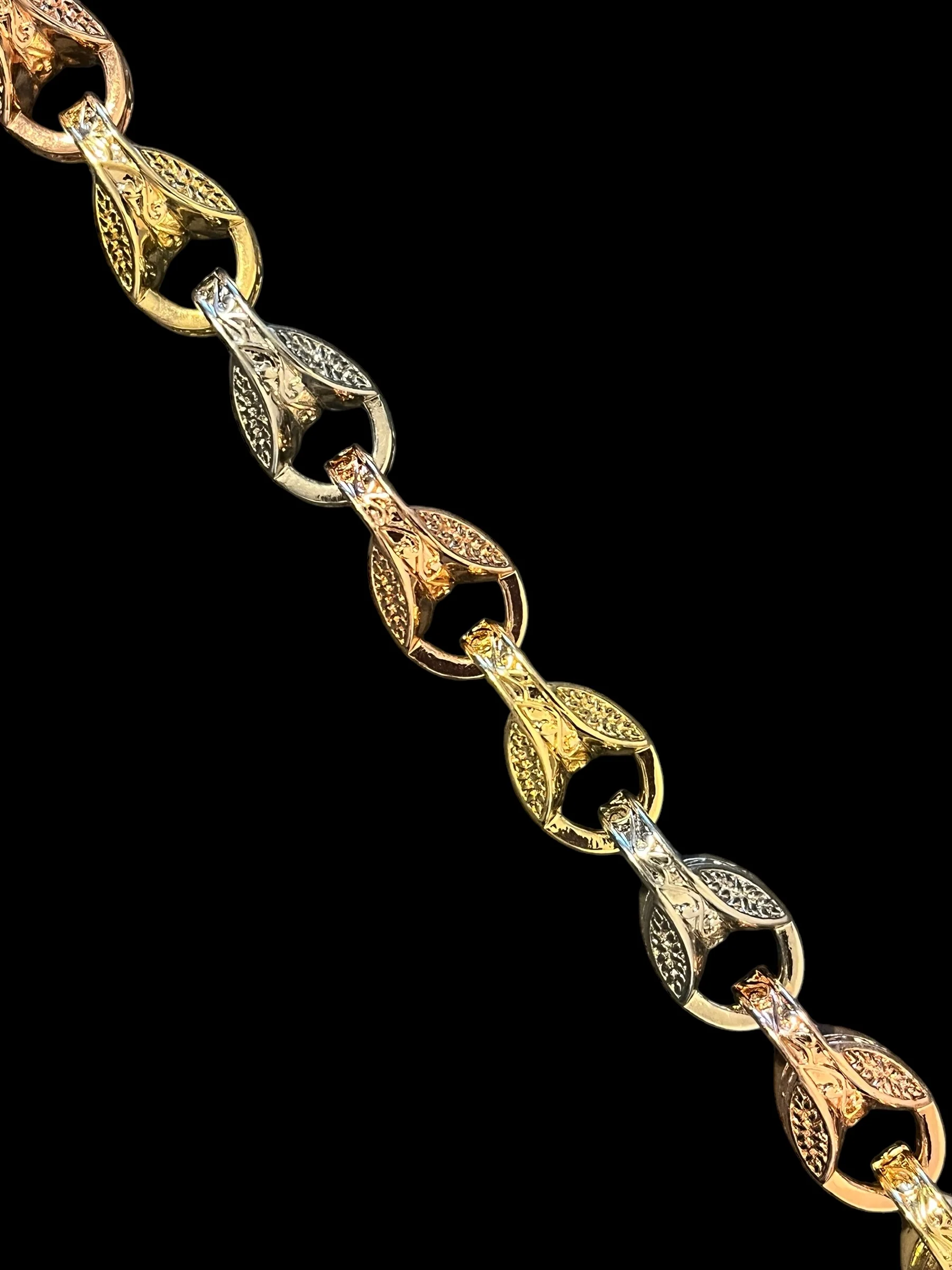 Tri-Colour 3D Tulip Chain 12mm - Image 5